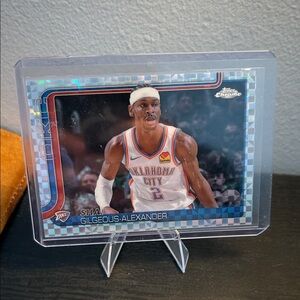 Shai Gilgeous Alexander Topps Chrome Xfractor OKC Thunder